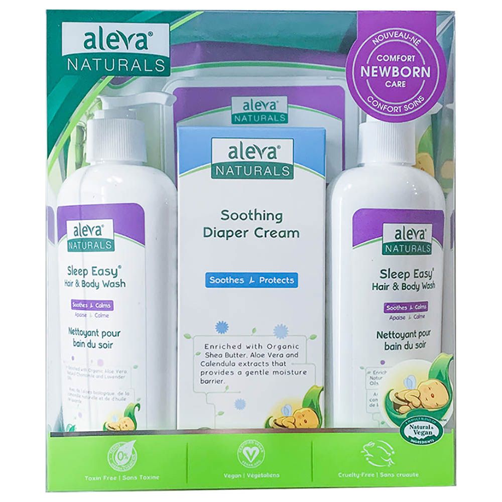 AlevaNaturals - Newborn Comfort Care Gift Set