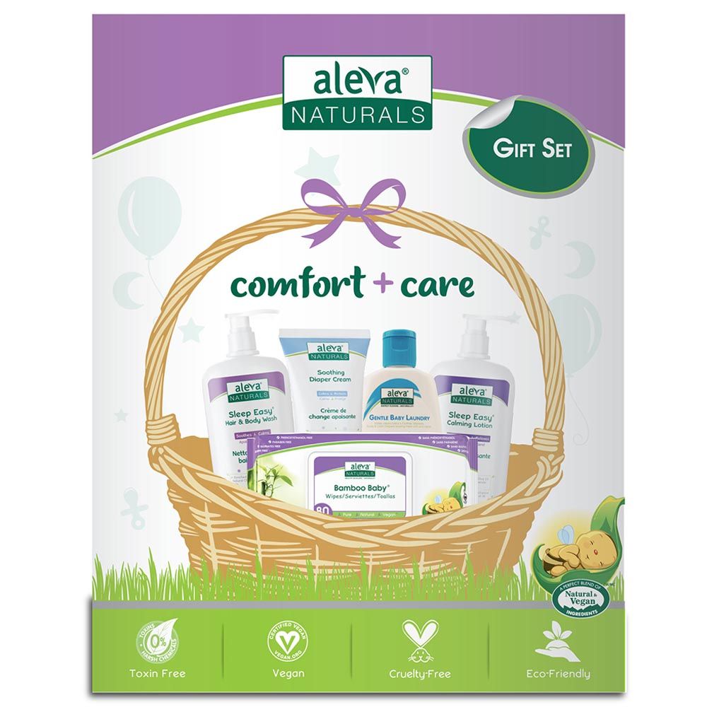 AlevaNaturals - Newborn Comfort Care Gift Set