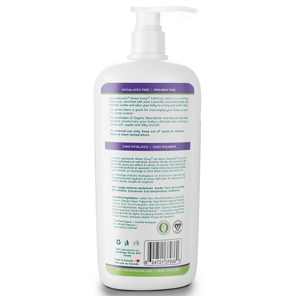 AlevaNaturals - Sleep Easy Baby Calming Lotion - 240ml