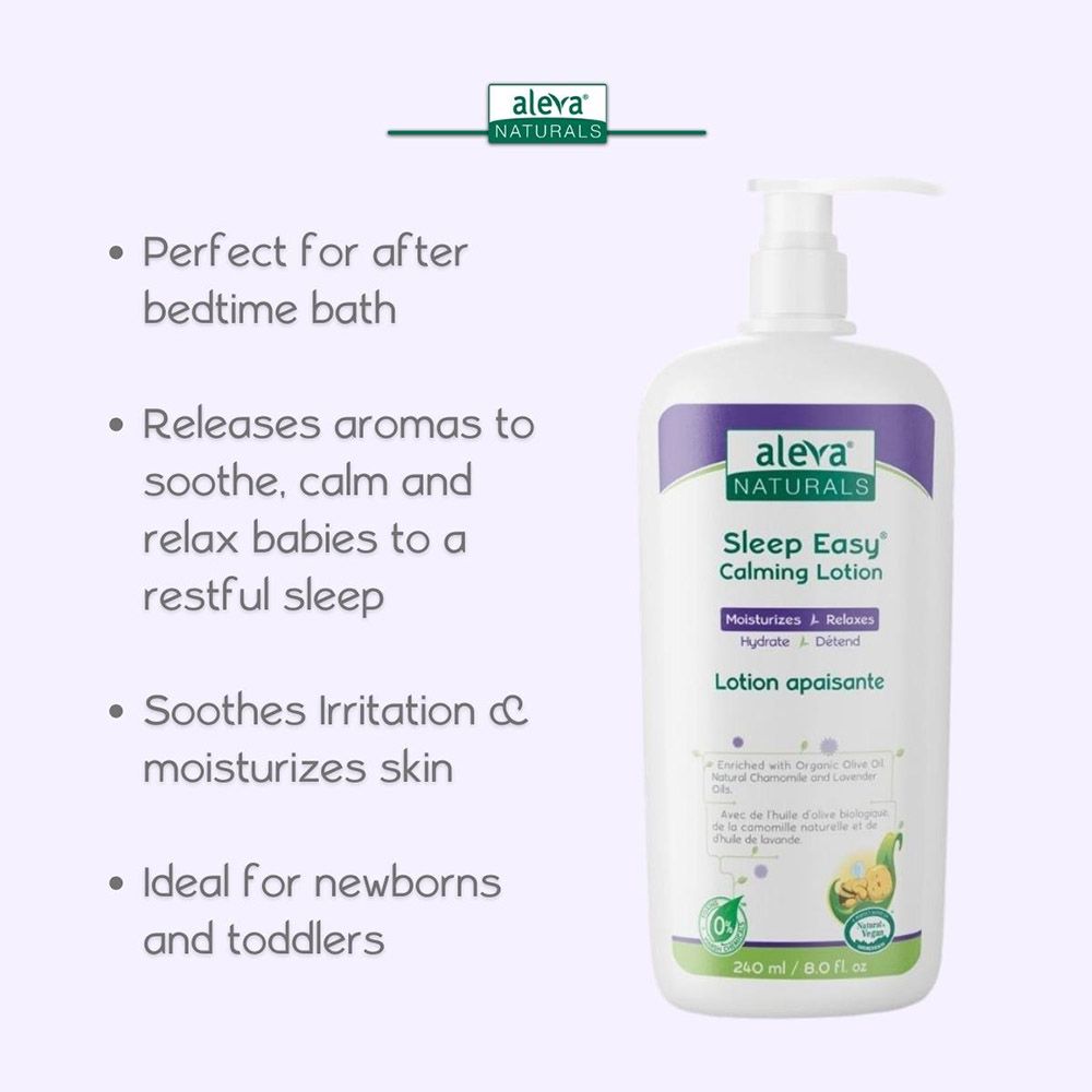 AlevaNaturals - Sleep Easy Baby Calming Lotion - 240ml