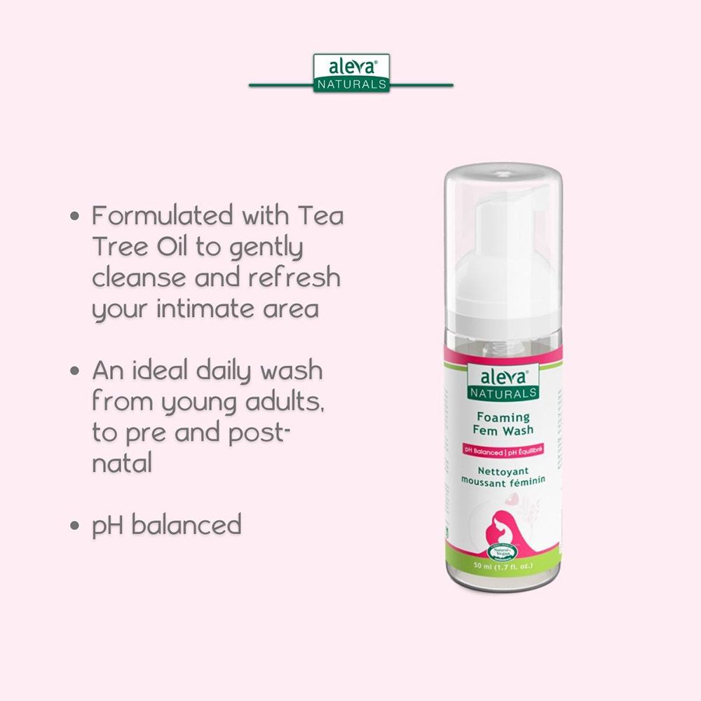 AlevaNaturals - Maternal Care Foaming Fem Wash - 50ml