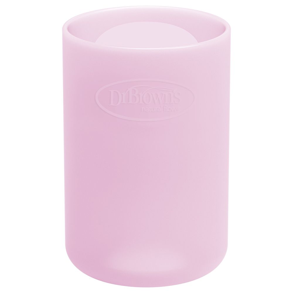 Dr. Brown's - 4oz/120ml Narrow Glass Bottle Sleeve - Pink