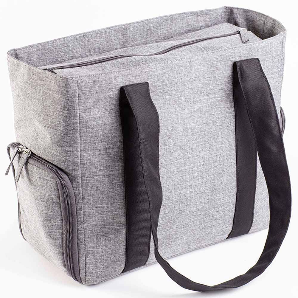 Dr. Brown's - Breast Pump Carryall Tote Bag For Web - Heather Grey