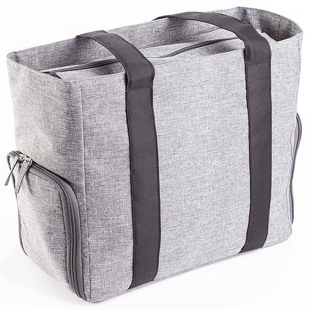 Dr. Brown's - Breast Pump Carryall Tote Bag For Web - Heather Grey