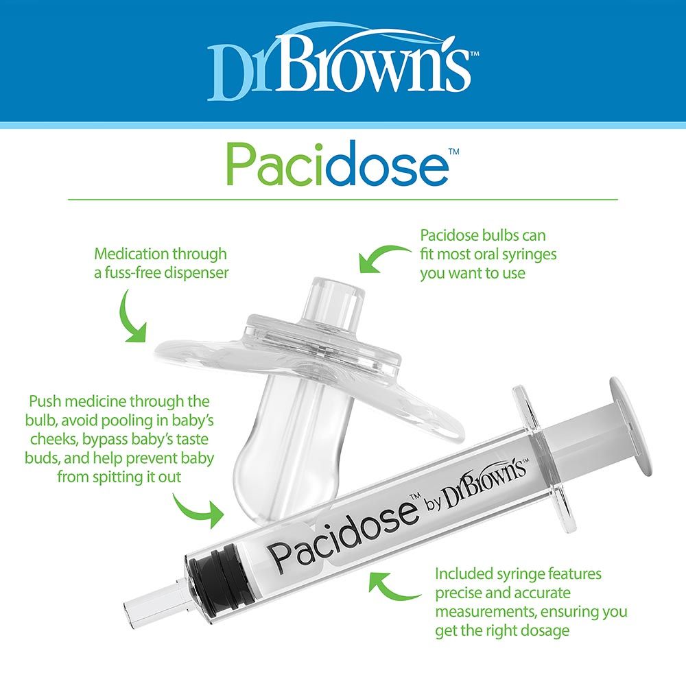 Dr. Brown's - Pacidose Liquid Medicine Dispenser Combo Pack