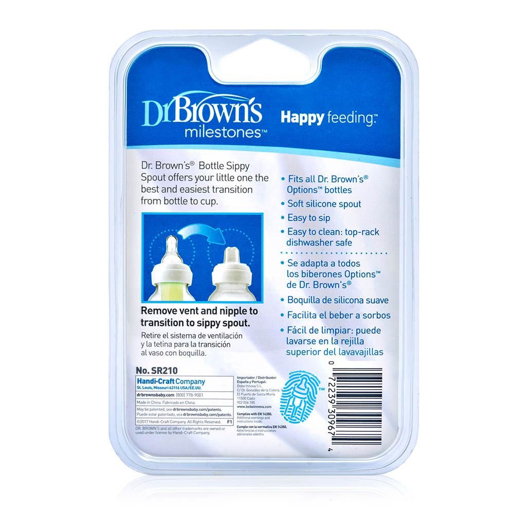 Dr. Brown's - Narrow Options+ Sippy Spout Bottle 2pcs