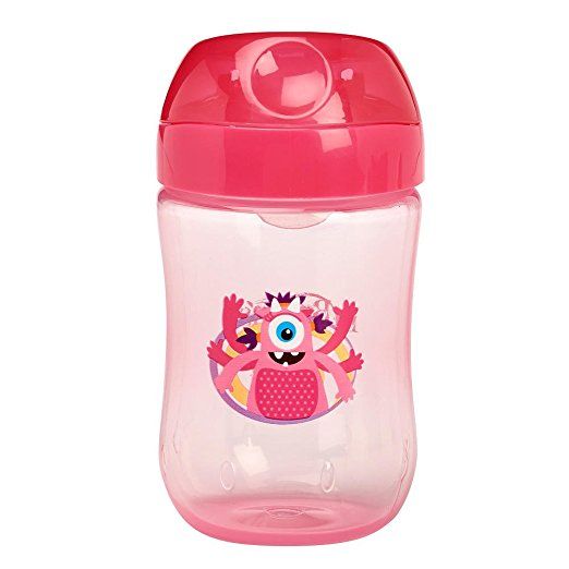 Dr. Brown's - Soft-Spout Toddler Cup 9oz Pink Monster