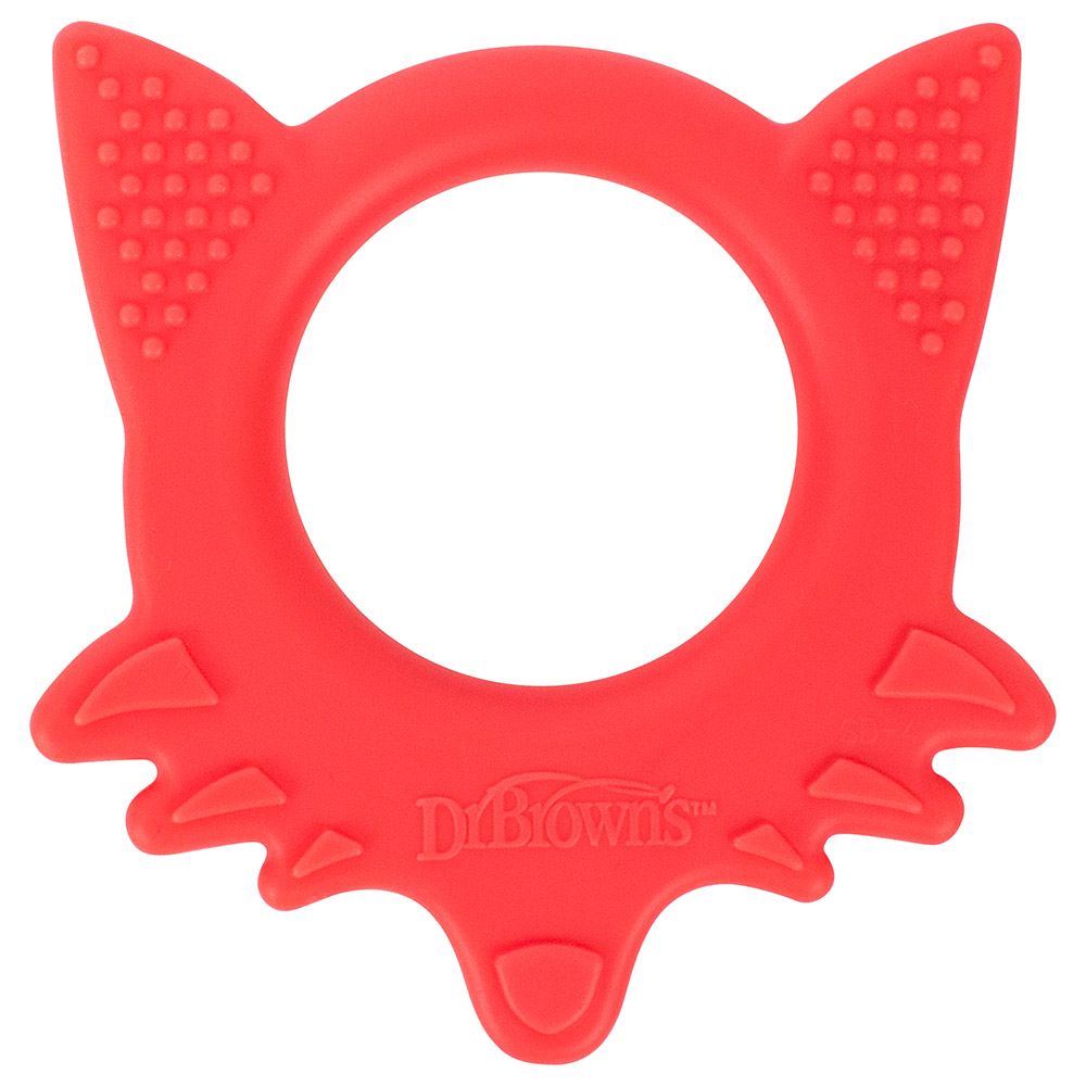 Dr. Brown's - Flexees Friends Fox Teether - Red