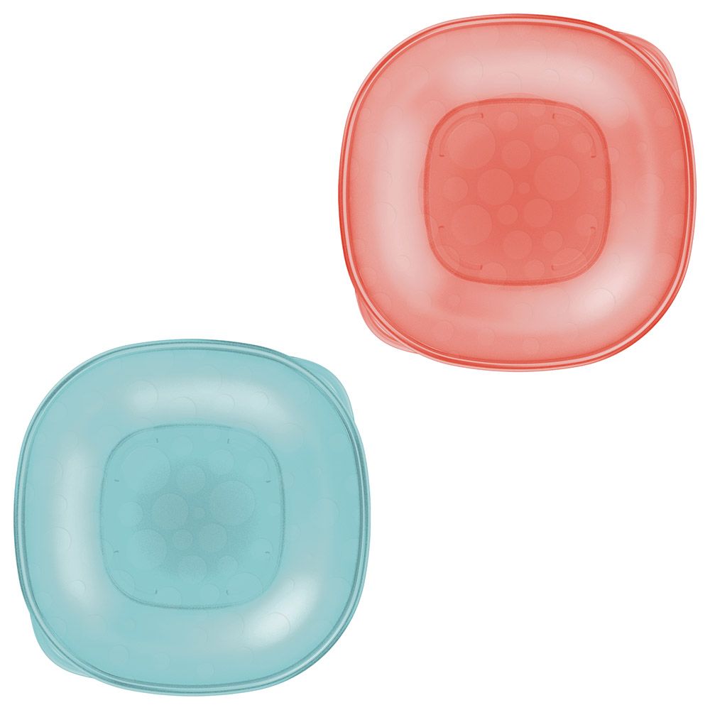 Dr. Brown's - Scoop-A-Bowl - Pack Of 2 - Blue/Red