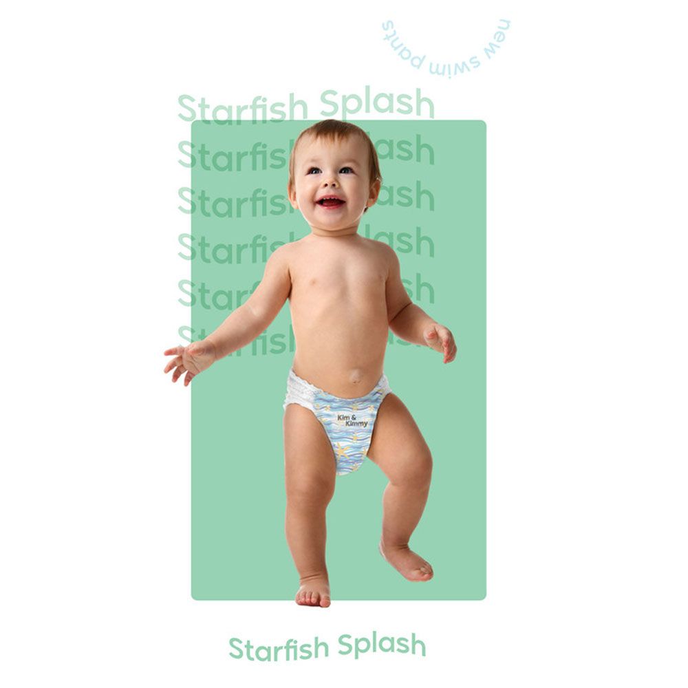 Kim & Kimmy - Swim Pants - 9-14kg - Large - 15pcs - Starfish Splash