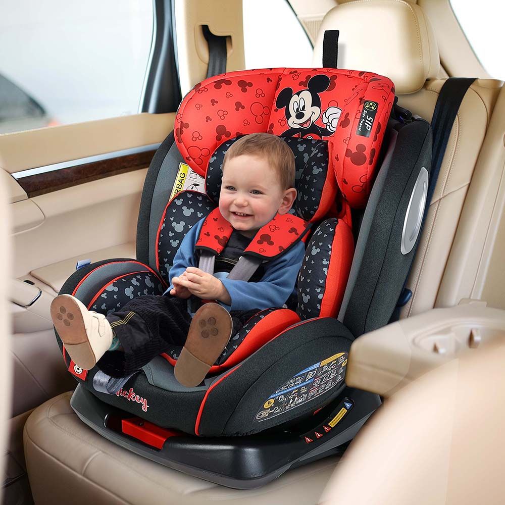 Disney - 4-in-1 Mickey Mouse Car Seat - Red