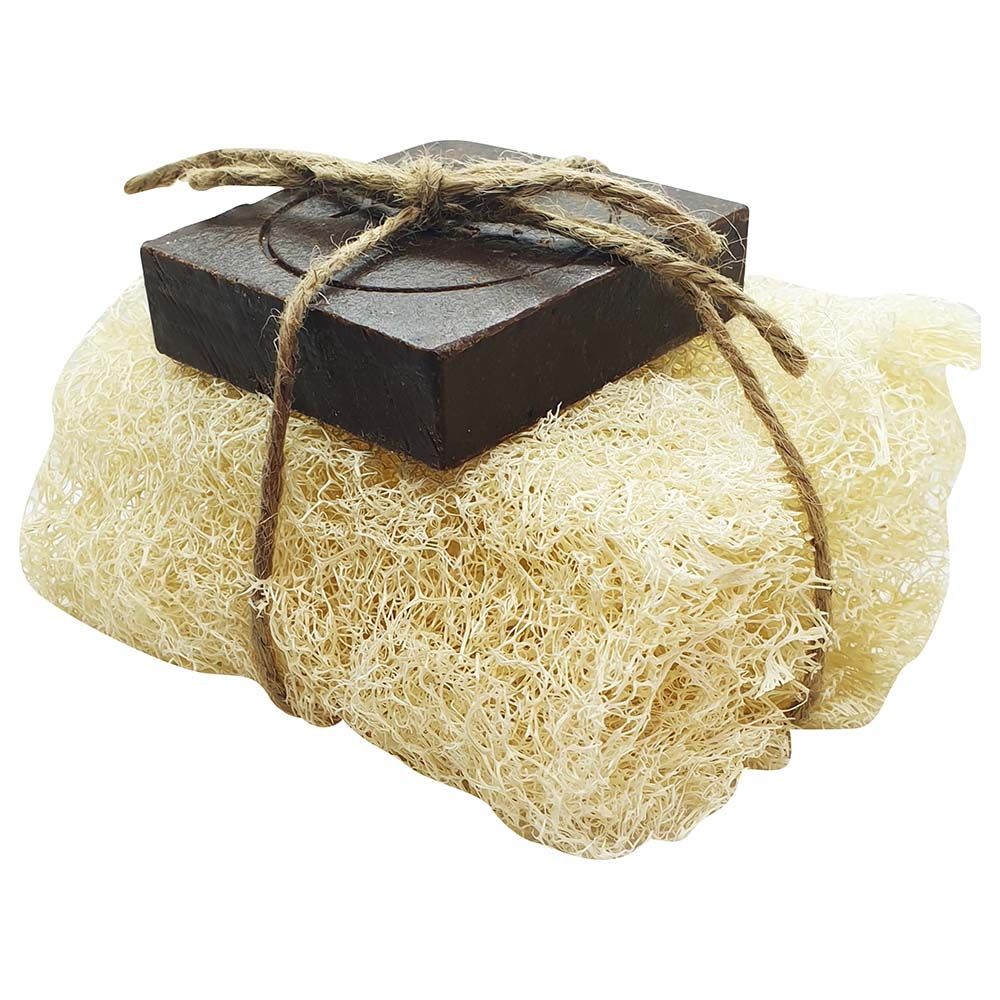 Ylabes - Loofah Cinnamon Natural Organic Handmade Soap - 100g