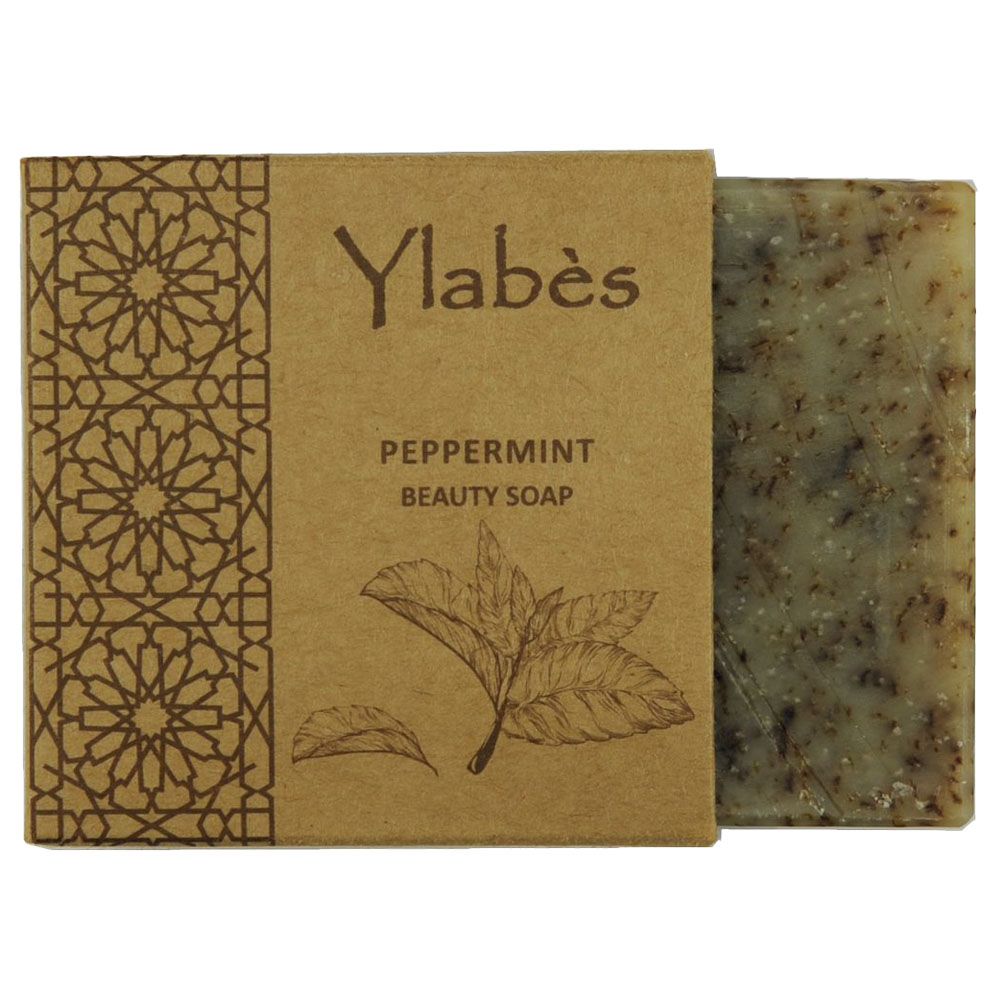 Ylabes - Peppermint Essential Oil Natural Organic Handmade Soap - 100g