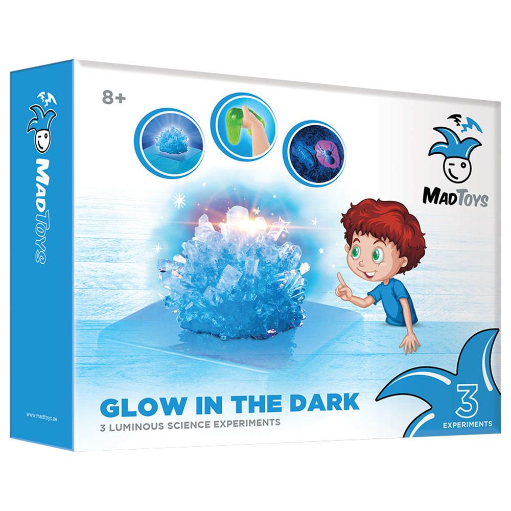 Mad Toys - Glow In The Dark Luminous Science Experiment Kit