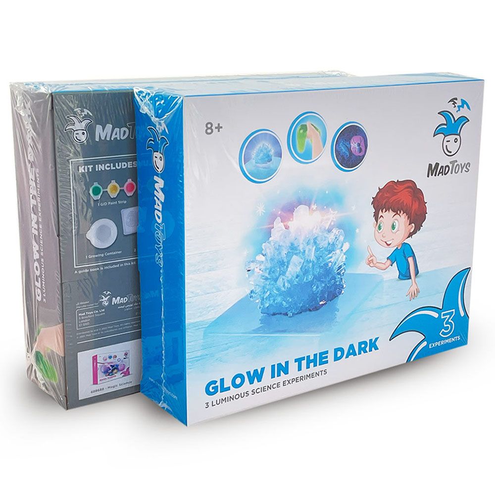 Mad Toys - Glow In The Dark Luminous Science Experiment Kit