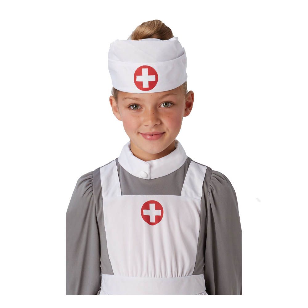 Rubies - Historical Ww1 Nurse Profession Costume White