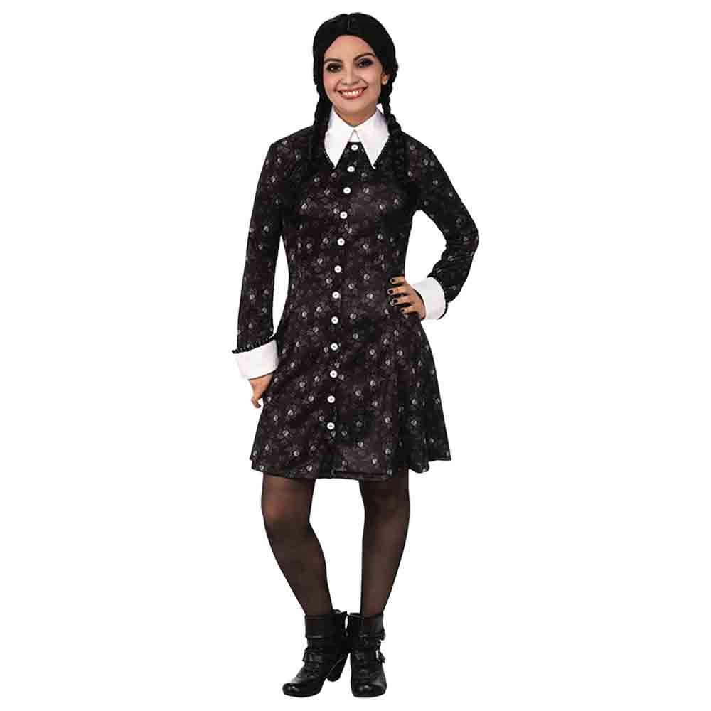 Rubie's - Official Addams Family Adult Wednesday Ladies Costume