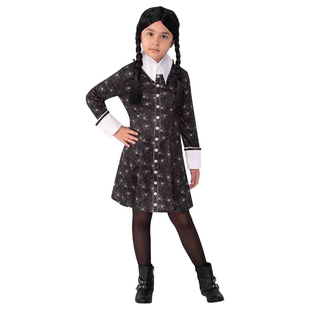 Rubie's - Official Addams Family Wednesday Addams Child Costume