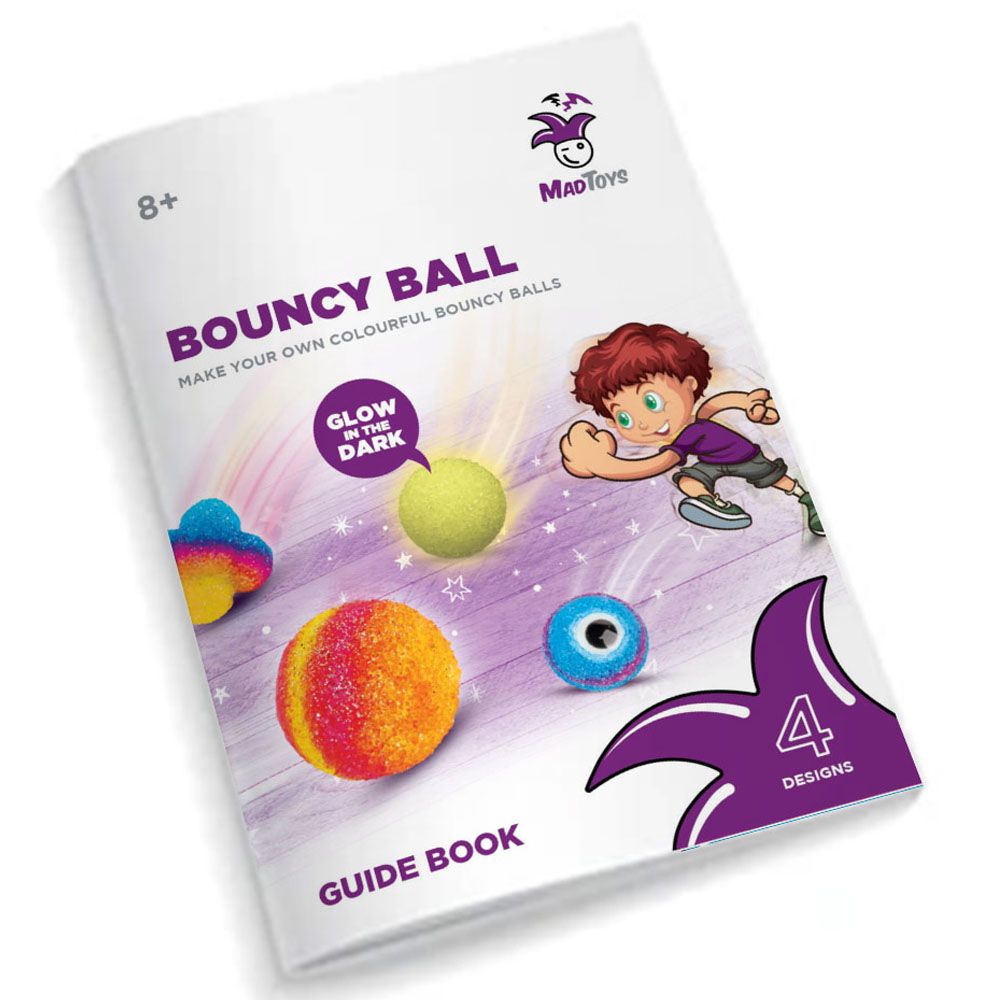 Mad Toys - Make Your Own Bouncy Ball Science Experiment Kit