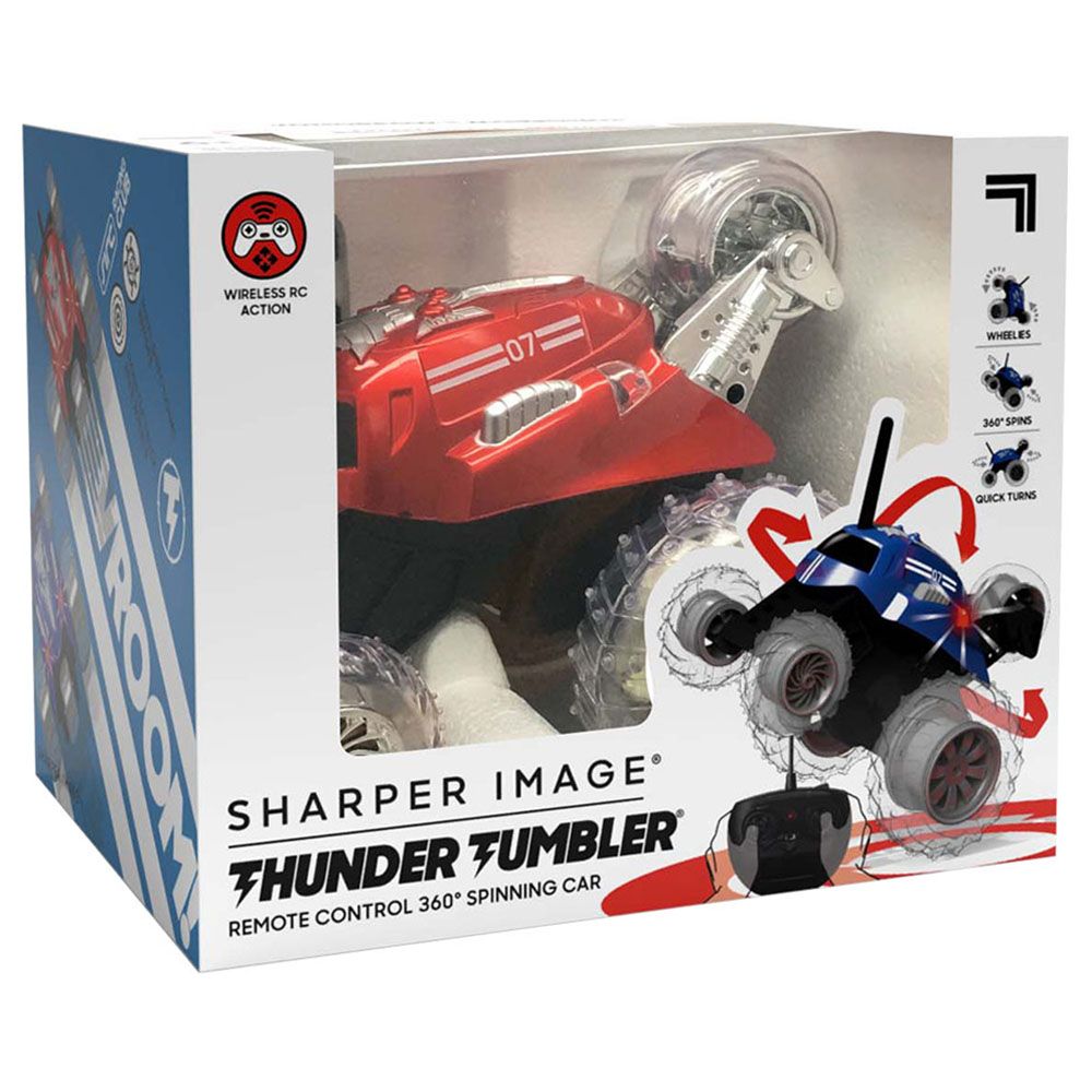 صورة أكثر وضوحًا - سيارة دوارة بجهاز تحكم عن بعد Thunder Tumbler