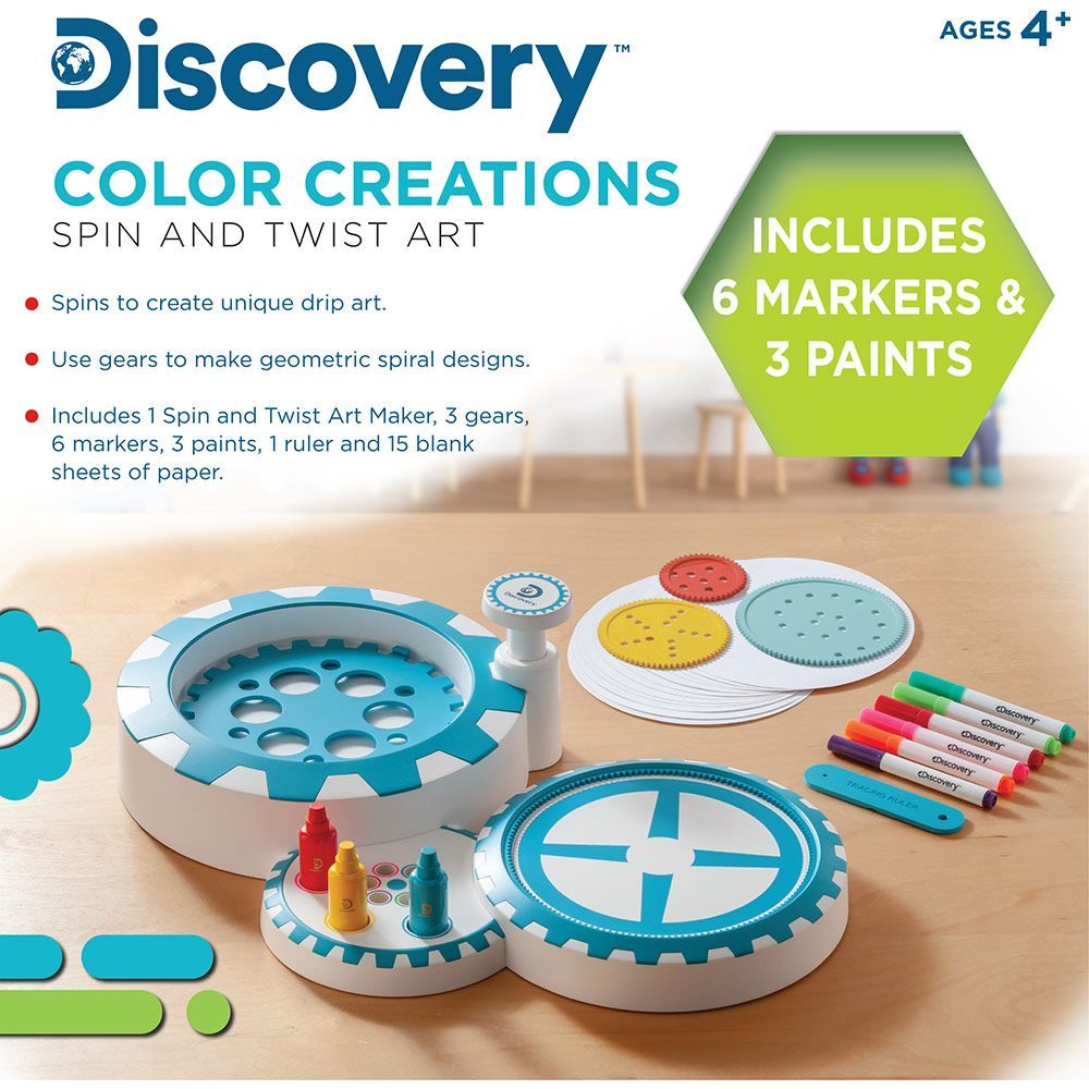 Discovery Mindblown - Spiral & Spin Art Station