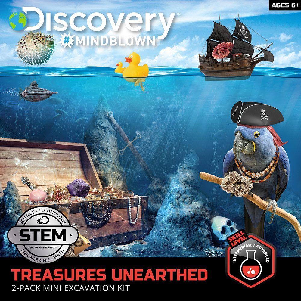 Discovery Mindblown - Mini Treasure Excavation Kit 2pcs