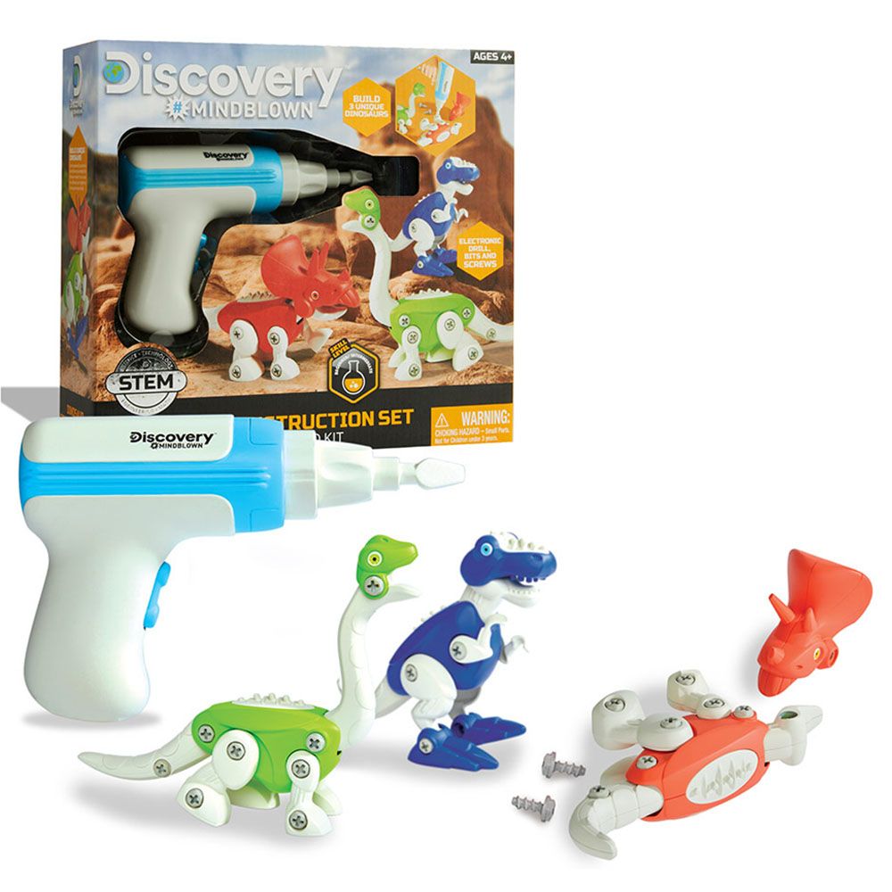 Discovery Mindblown - Dinosaur Construction Action Set - 90pcs