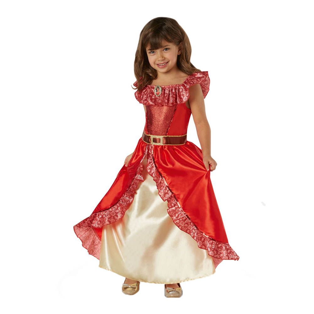 Rubies - Elena Of Avalor Girls Fancy Dress Costume - Red