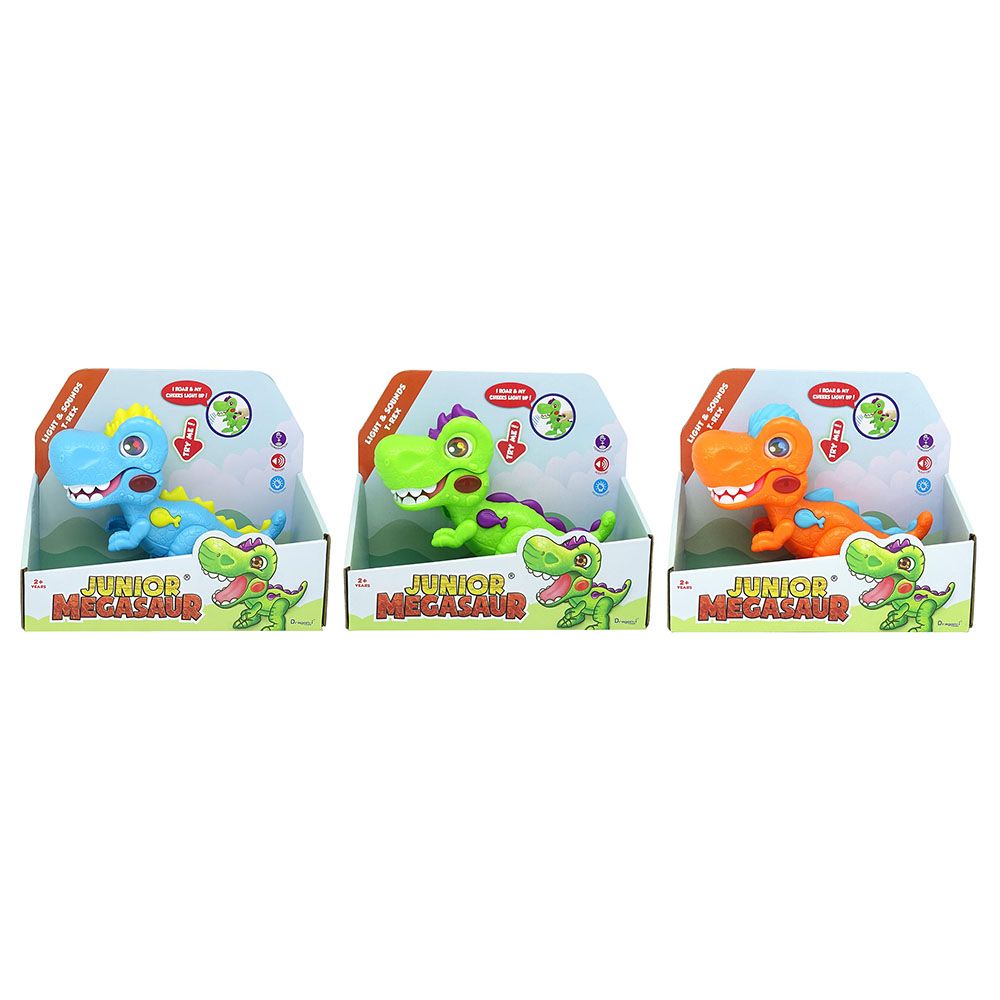 Dragon I - Junior Light & Sounds Dinosaurs - Assorted 1pc