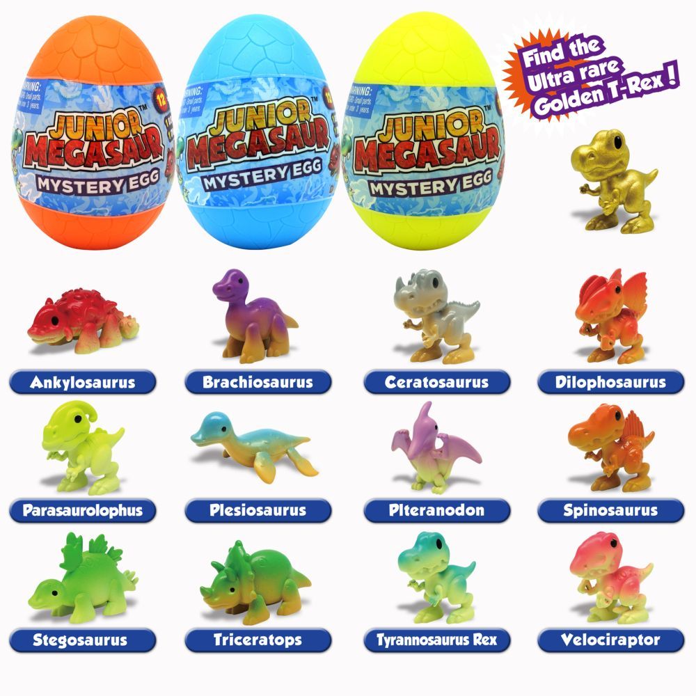 Megasaur - Junior Mystery Eggs - Assorted 1pc