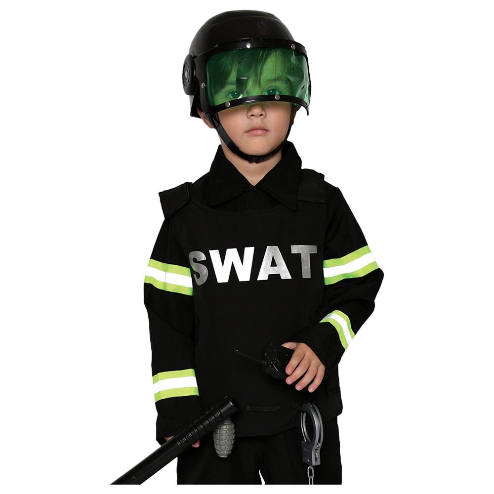 Mad Toys - Swat Professions Costume - Black