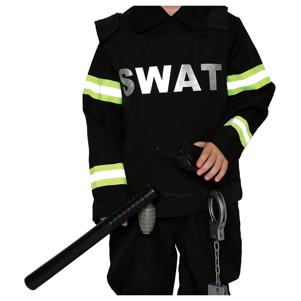 Mad Toys - Swat Professions Costume - Black