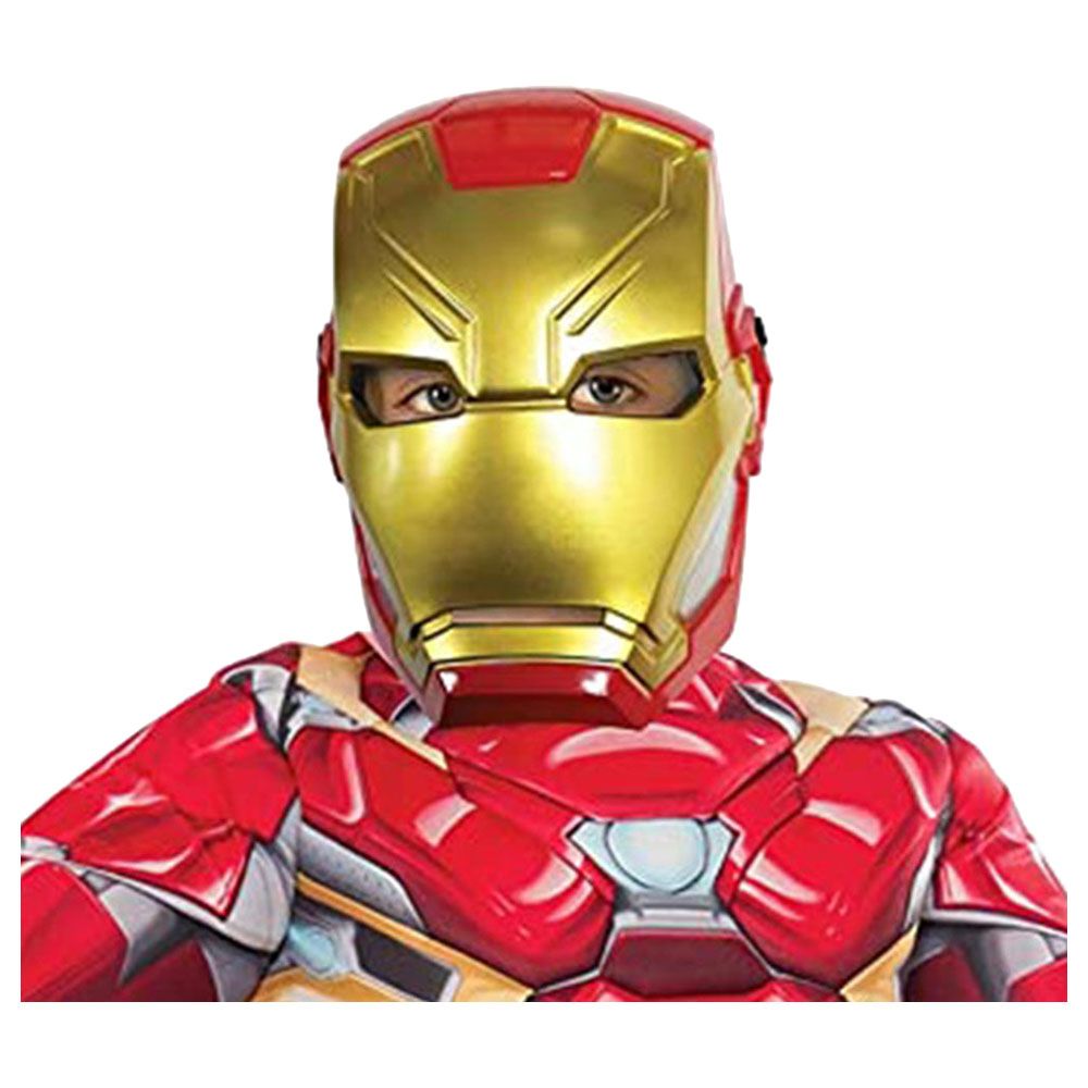 Rubies - Marvel Avengers Iron Man Deluxe Child's Mask - Red