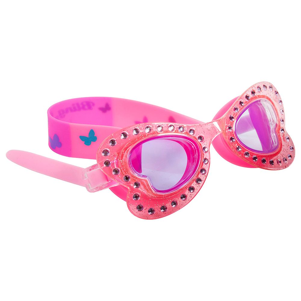 Bling2O - Butterfly Swim Goggles - Pink