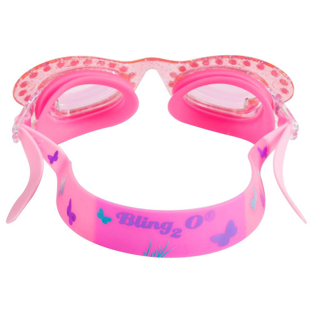 Bling2O - Butterfly Swim Goggles - Pink