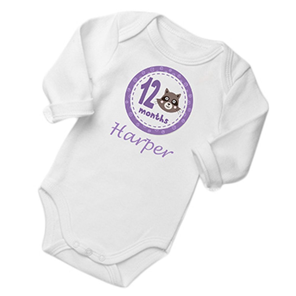 Mini Plum - Baby Bodysuit 3pc-Set - White 