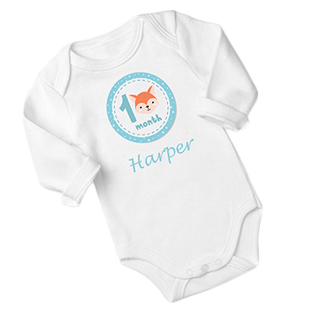 Mini Plum - Harper Bodysuit 3pc-Set - White