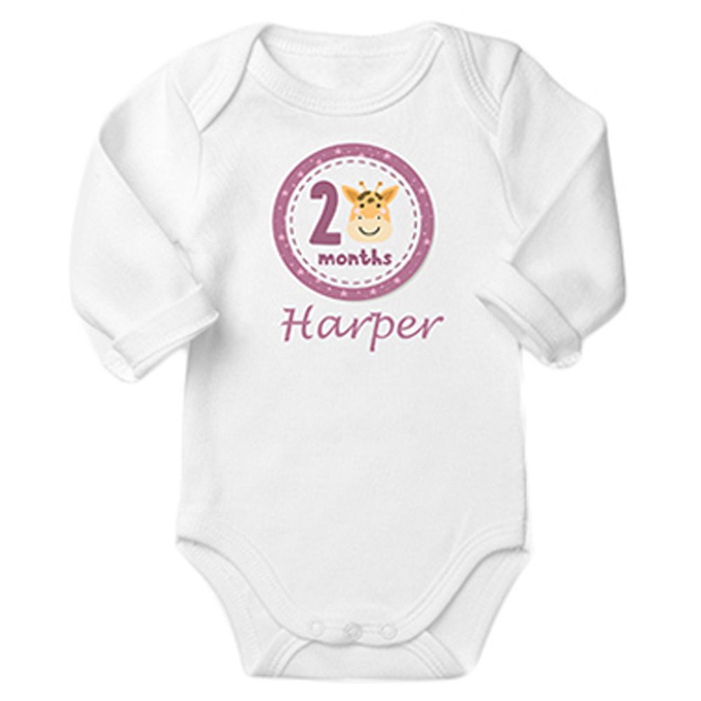 Mini Plum - Harper Bodysuit 3pc-Set - White