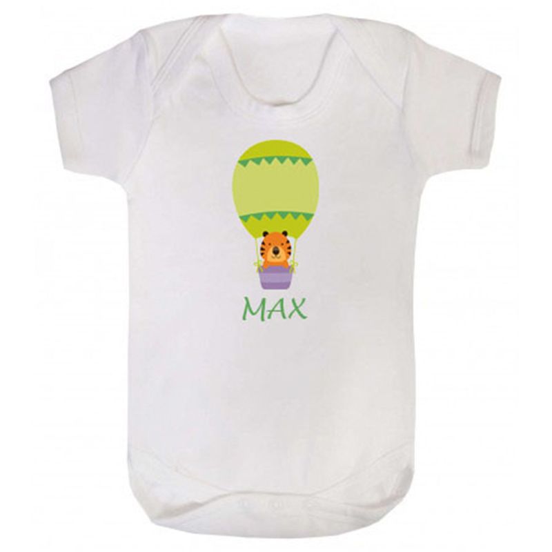 Mini Plum - Personalized Baby Balloon Bodysuit