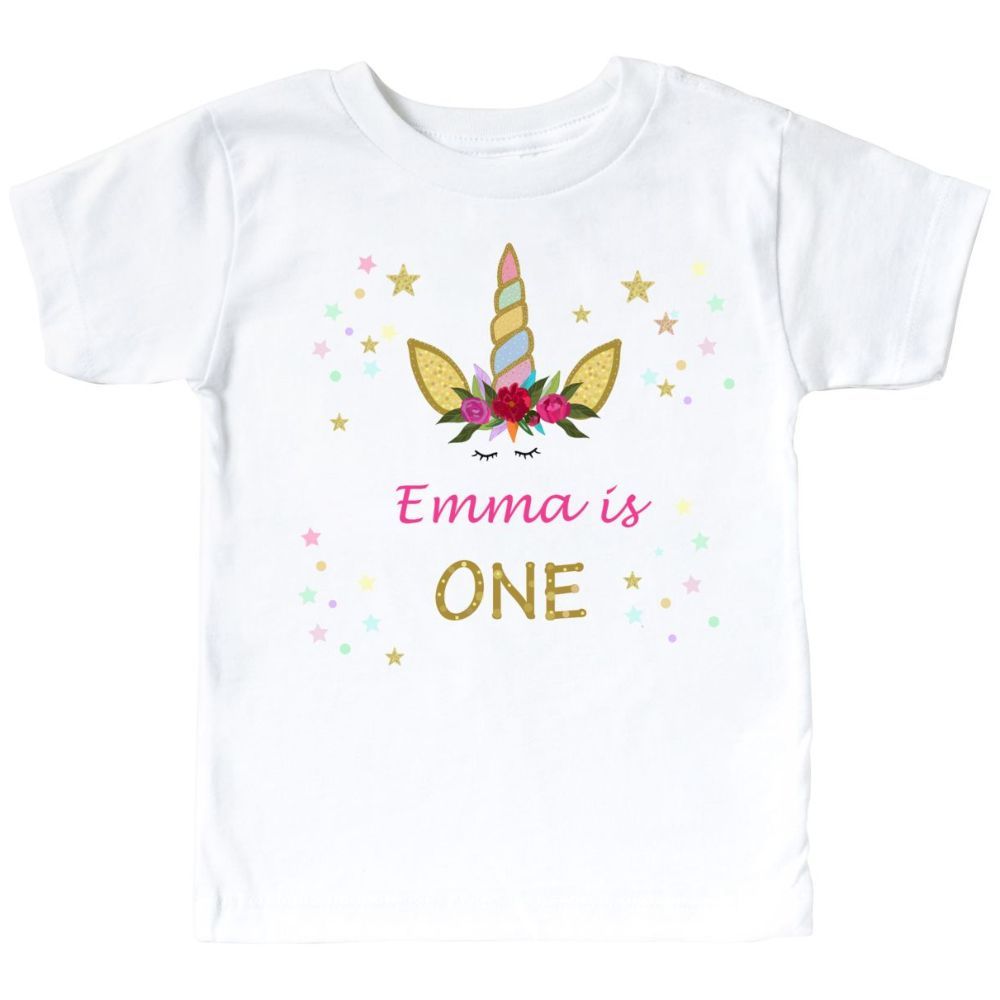 Mini Plum - Personalised Birthday Kid's T-Shirt