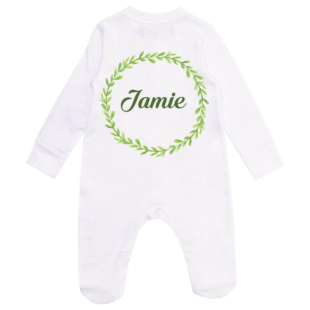 Mini Plum - Leaves Personalised Baby Set 7 Pieces