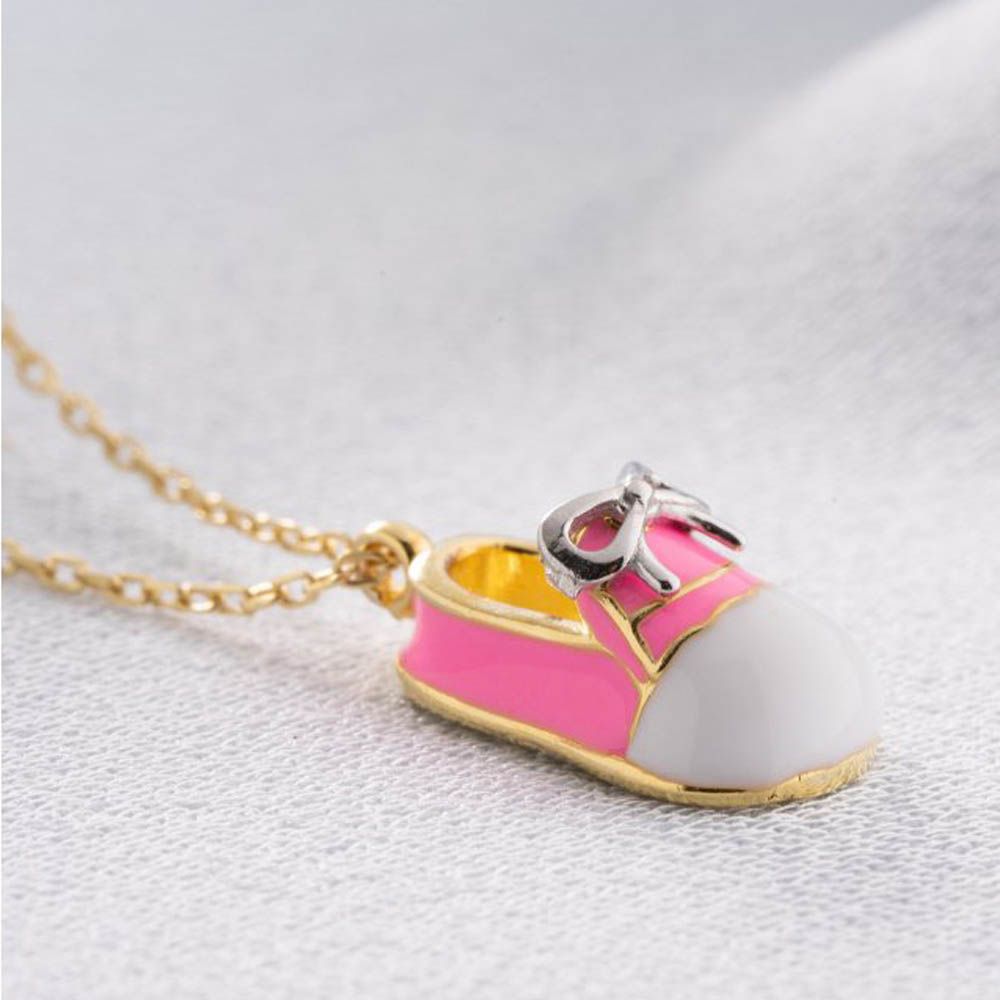 Mini Plum - Girl Mum Little Shoe Necklace