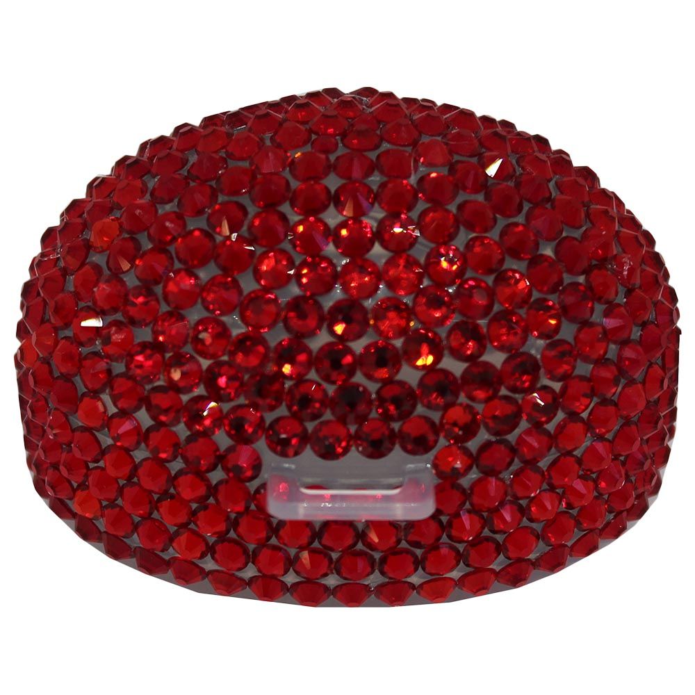 Mini Plum - Bling Crystal Pacifier Box - Red