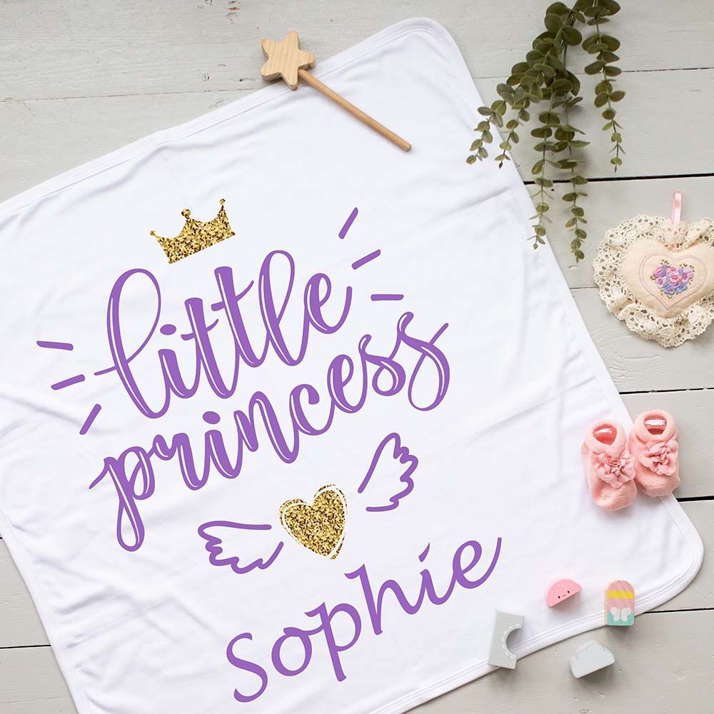 Mini Plum - 8pc-Set - Personalised Princess Outfit - White