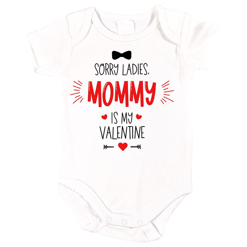 Mini Plum - Mommy Is My Valentine Printed Bodysuit