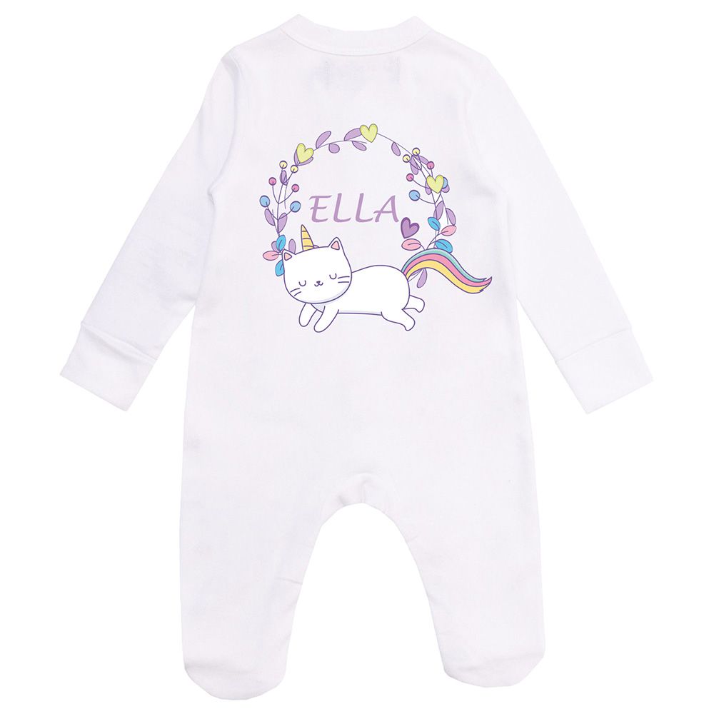 Mini Plum - Kitty Personalised Newborn Baby Set 7 Pieces