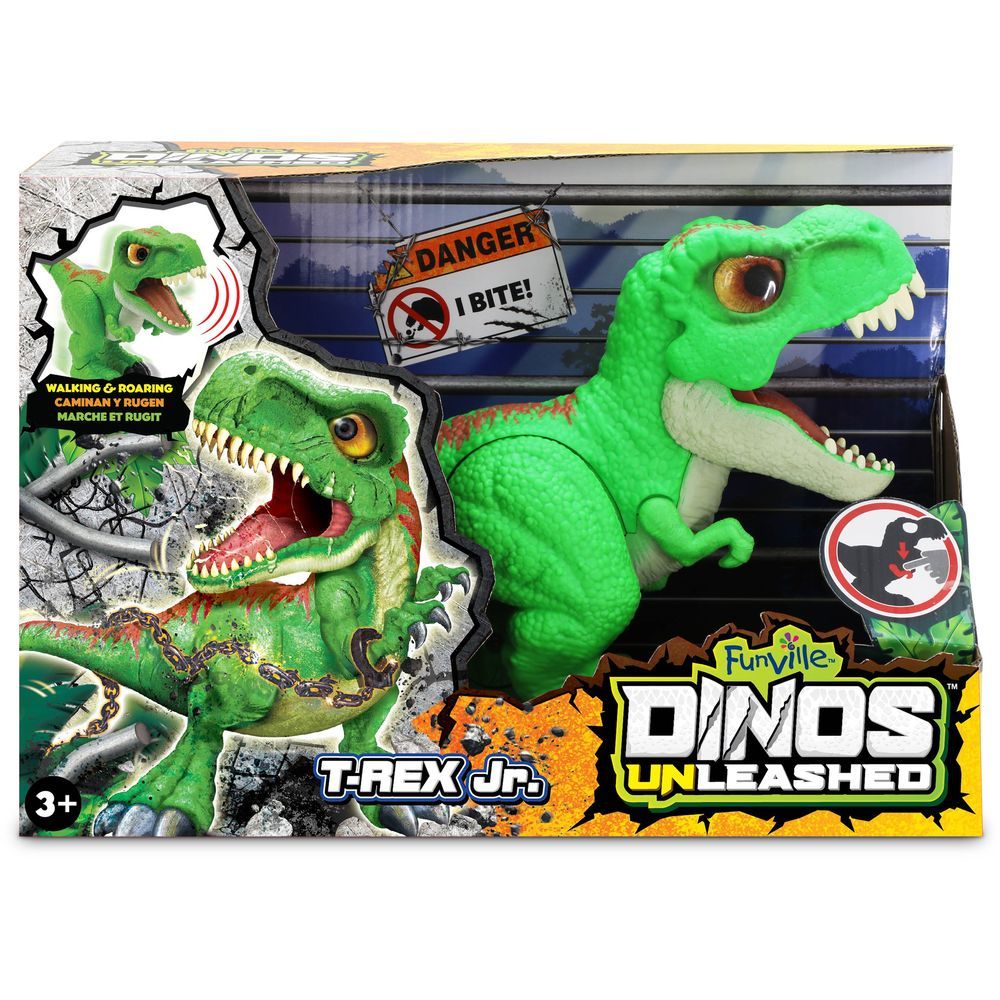 Funville - Walking & Roaring T-Rex Jr. - Green