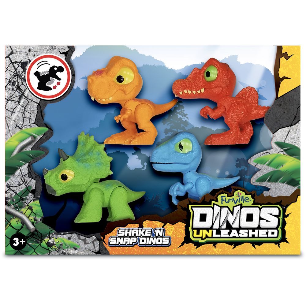 Funville - Chomping Dinos - Pack of 4