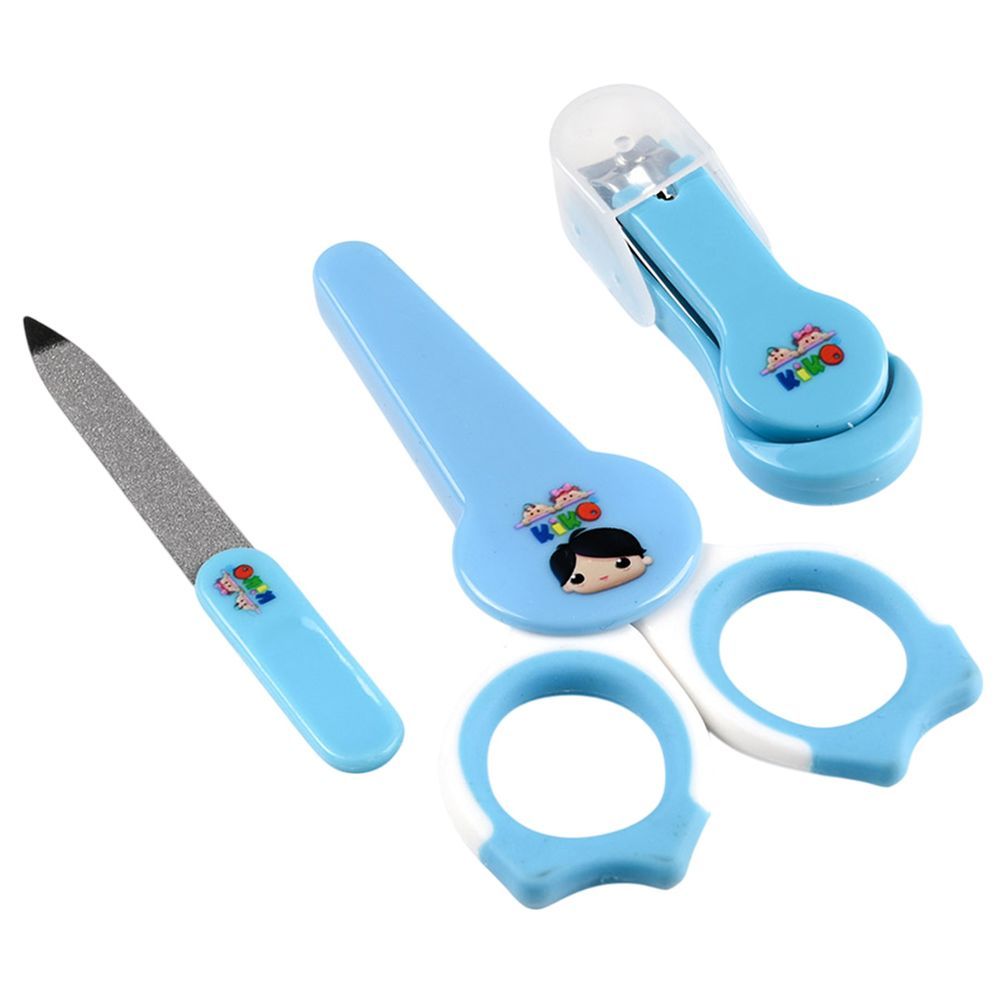 Kiko - Baby Care Set - Blue - 3 pcs