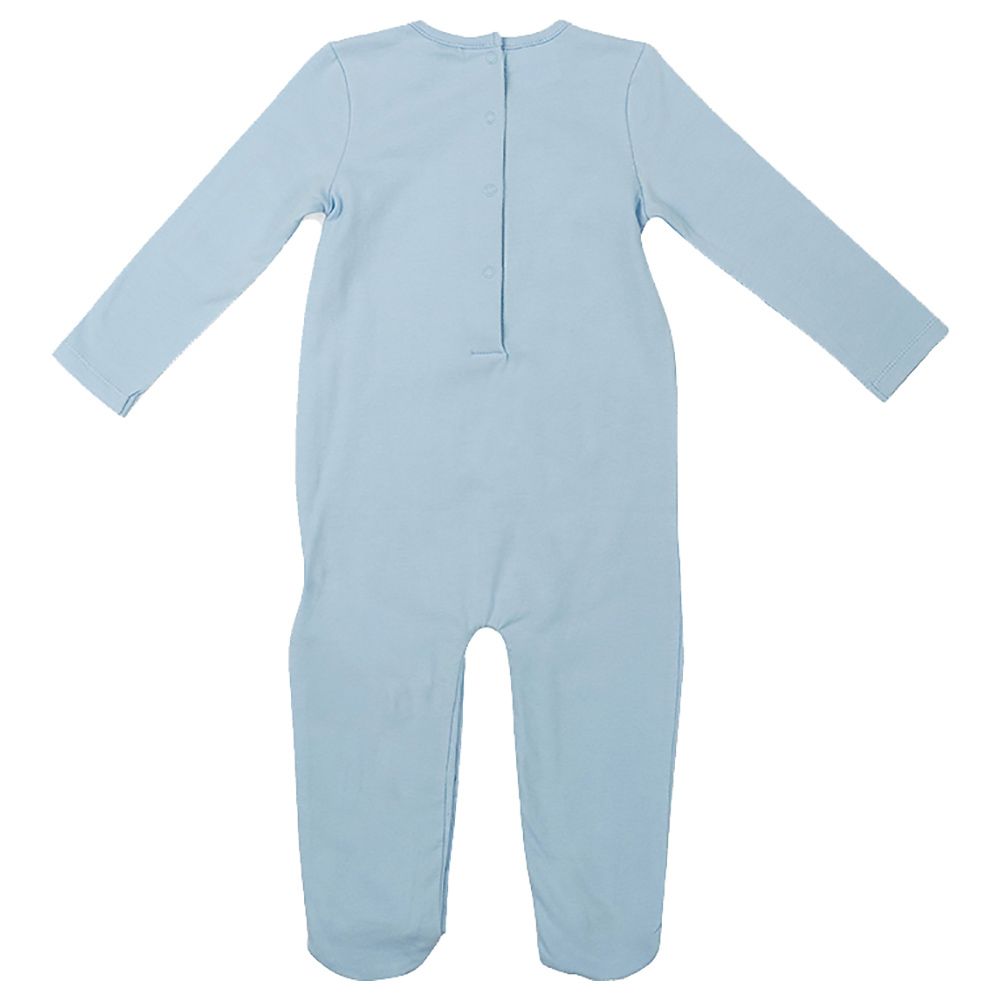 Guess - Stretch Jersey Sleepsuit - Frosted Blue